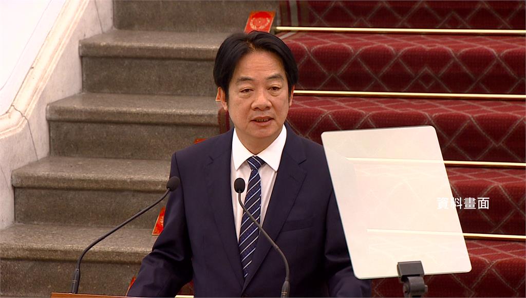總統賴清德。圖／台視新聞（資料畫面）