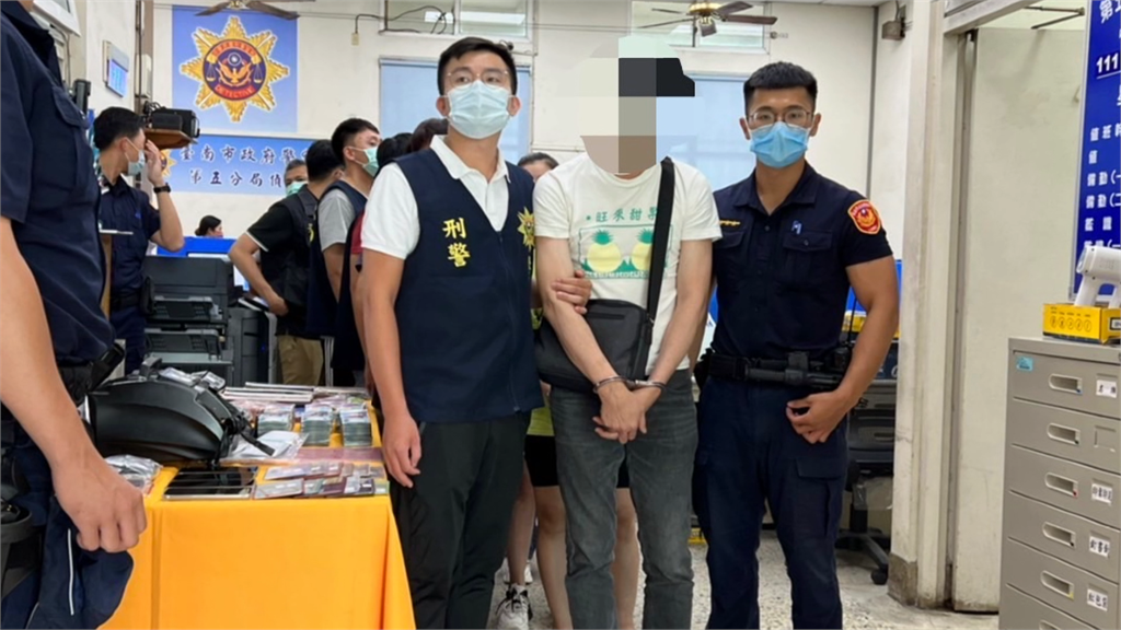 警方查獲王姓等6名嫌犯、23名外籍賣淫女子和嫖客5名。圖／台視新聞