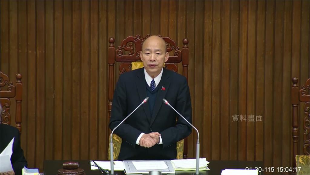 賴清德點名「發揮功能」盡速讓預算付委 韓國瑜2字回應