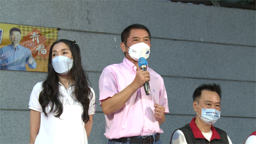 鍾東錦表示將代表藍軍參選到底。圖／台視新聞