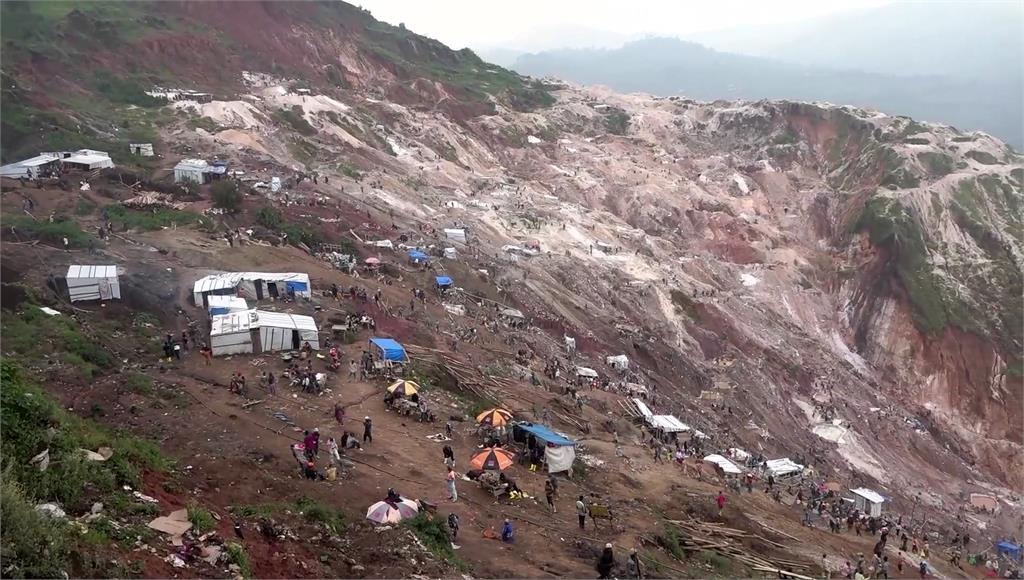 挖礦+大雨襲地表脆弱 民主剛果東部礦場嚴重崩塌至少227人罹難