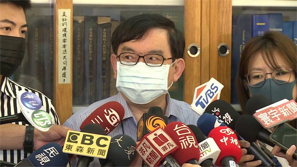 黃立民表示，台灣已進入社區感染。圖／台視新聞
