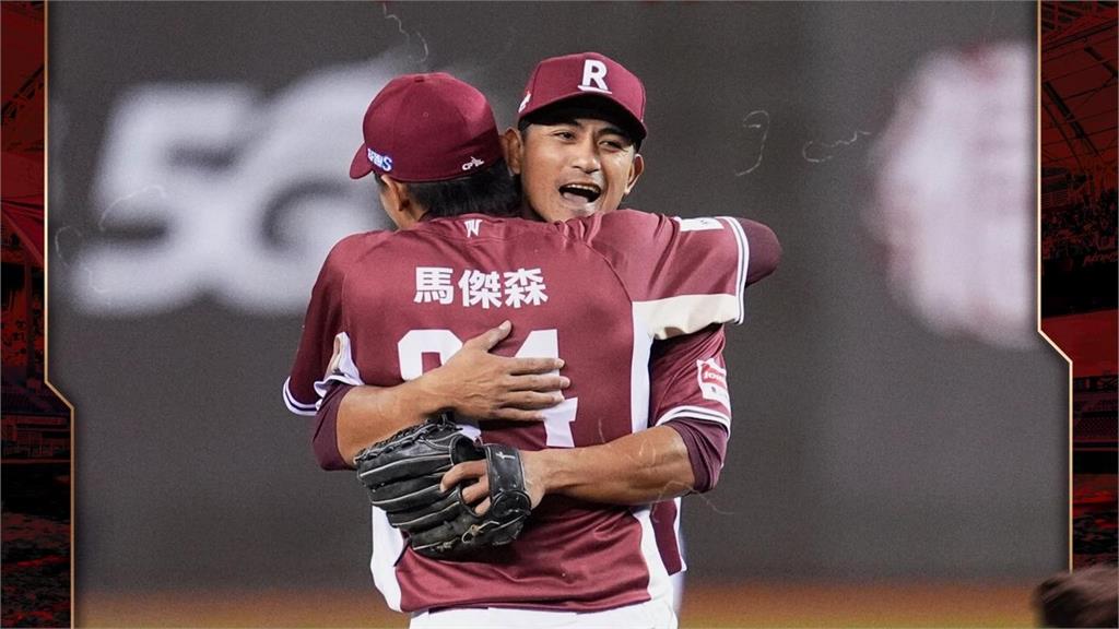 桃猿奪下台灣大賽2連勝。圖／翻攝自Facebook@RakutenMonkeys.official