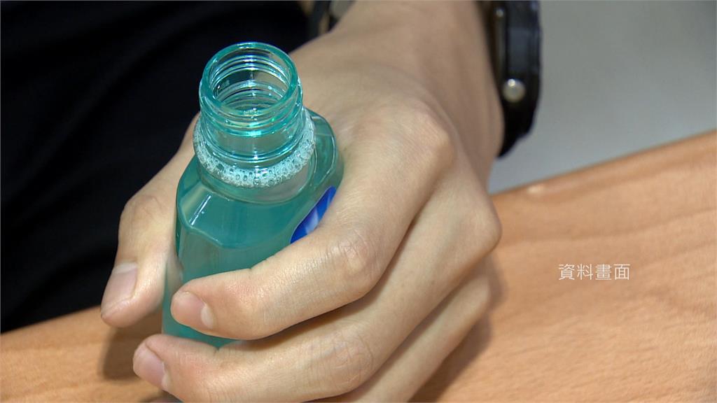 日本研發一款漱口水，將可抵禦新冠病毒感染唾腺。示意圖／台視新聞（資料畫面）