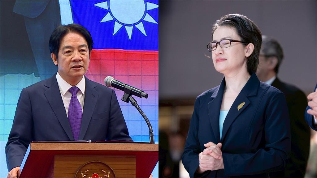 賴清德、蕭美琴捐1個月所得賑災花蓮。圖／台視新聞（資料畫面）、翻攝自FB@蕭美琴 Bi-khim Hsiao