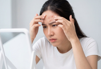 痘痘總在同位置復發？中醫揭成人痘6大體質 長這部位恐與壓力有關