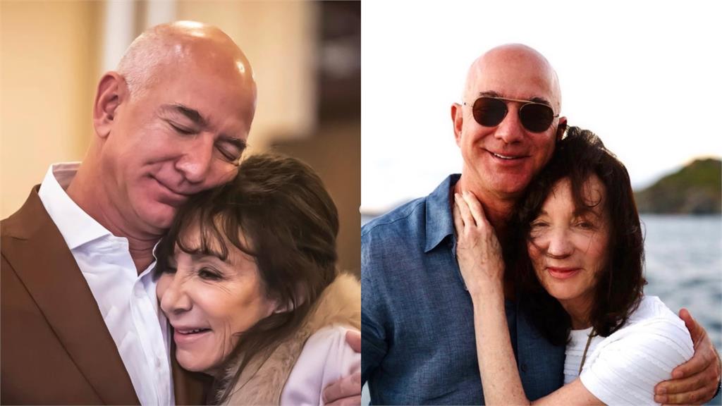 貝佐斯與母親感情相當好。圖／翻攝自IG@Jeff Bezos