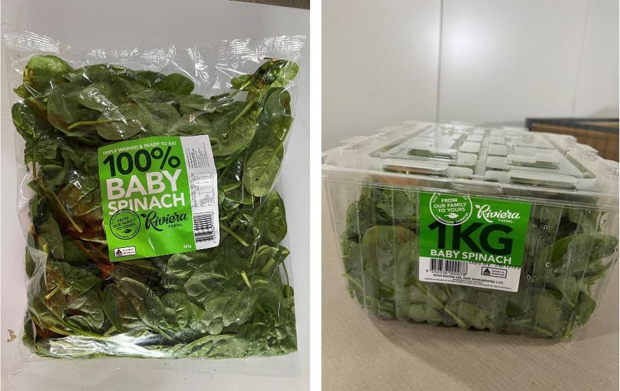 澳洲大賣場菠菜遭「毒草」汙染已至20人送醫。圖／翻攝自推特@Immortalzen