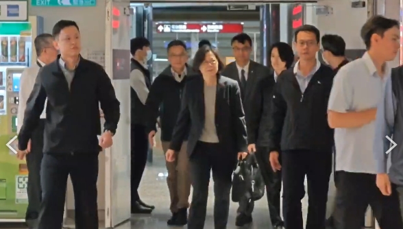 接棒蕭美琴外交突破 蔡英文啟程赴德出席「柏林自由會議」