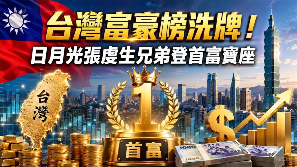 台灣富豪榜洗牌！ 日月光張虔生兄弟登首富寶座