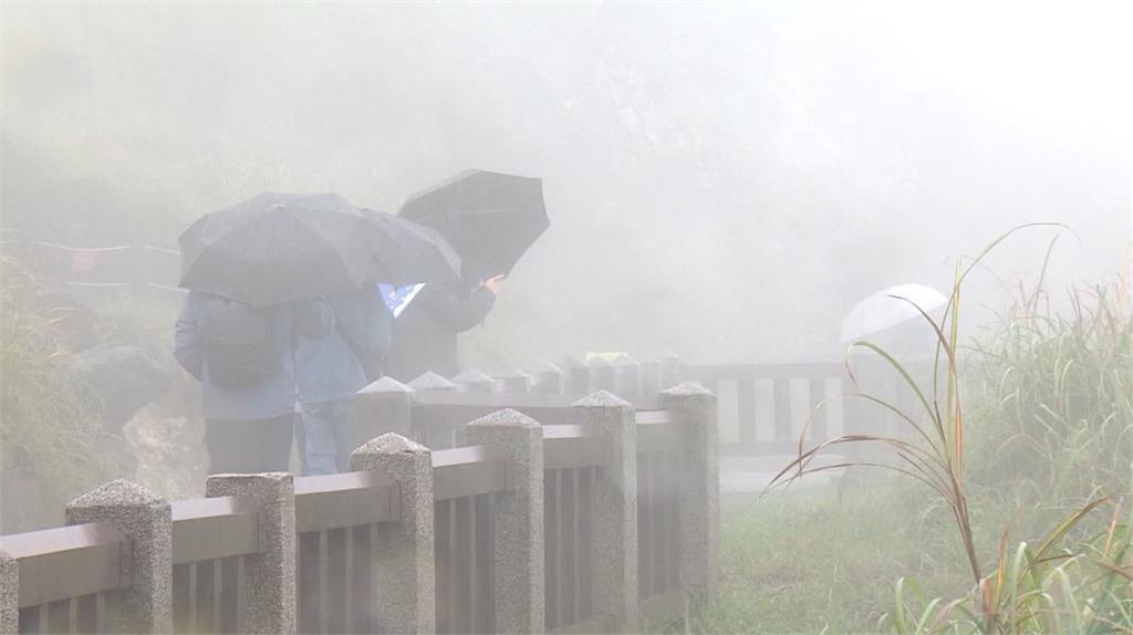 陽明山低溫9度雨不停！外國觀光客等不到雪直呼「好...