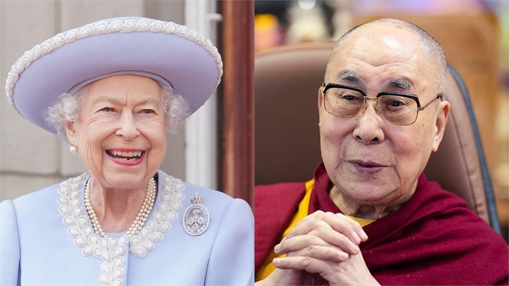 達賴喇嘛寫信哀悼英國女王。圖／翻攝自FB@The Royal Family、達賴喇嘛