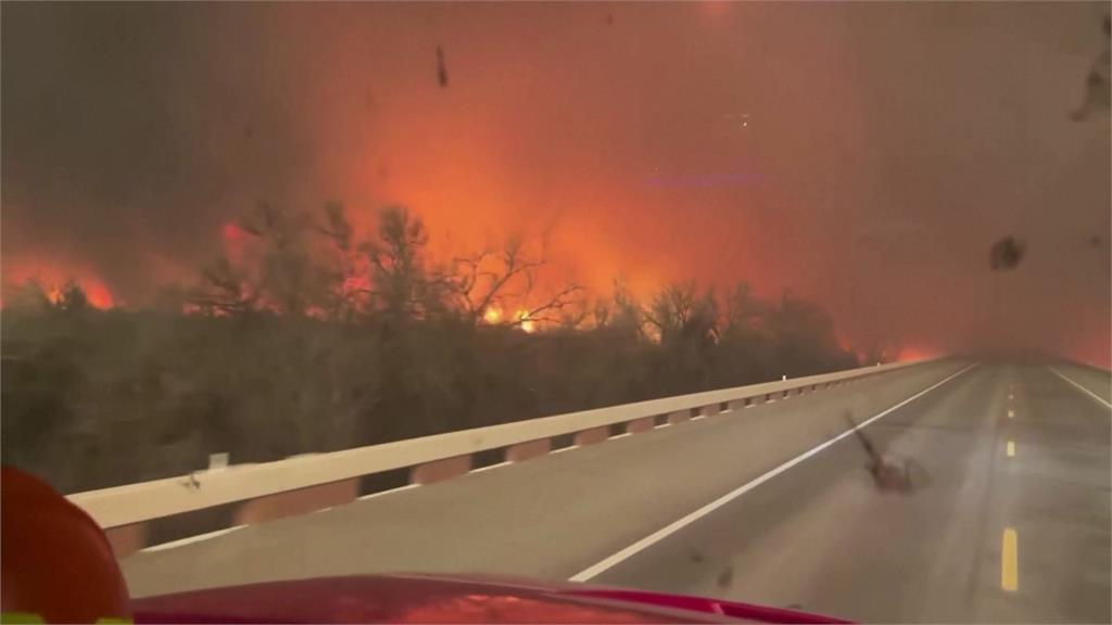 德州近日遭受野火肆虐。圖／美聯社、路透社、CNN