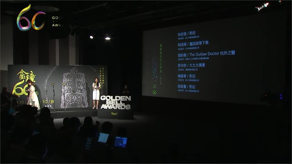 第60屆金鐘獎戲劇類入圍名單出爐。圖／翻攝自YT@金鐘獎Golden Bell Awards