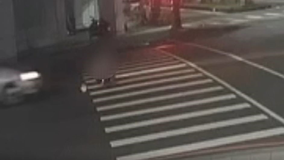 高雄苓雅區的派出所旁發生死亡車禍。圖／台視新聞