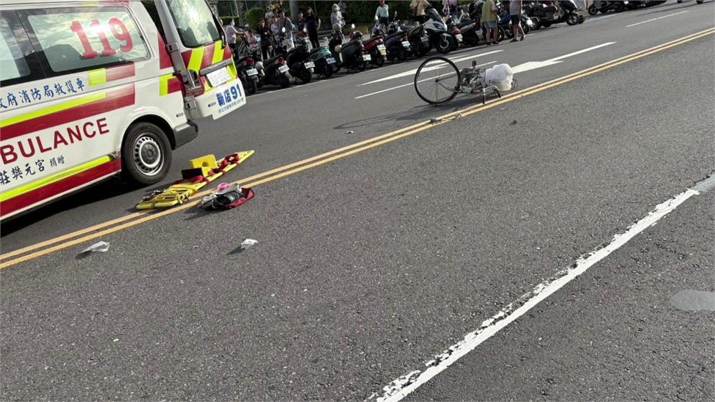 新店死亡車禍！男騎士「清醒」自行就醫 看診途中突昏迷身亡