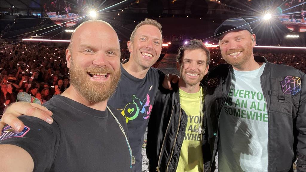 Coldplay週末在高雄舉辦演唱會。圖／翻攝自Facebook@Coldplay