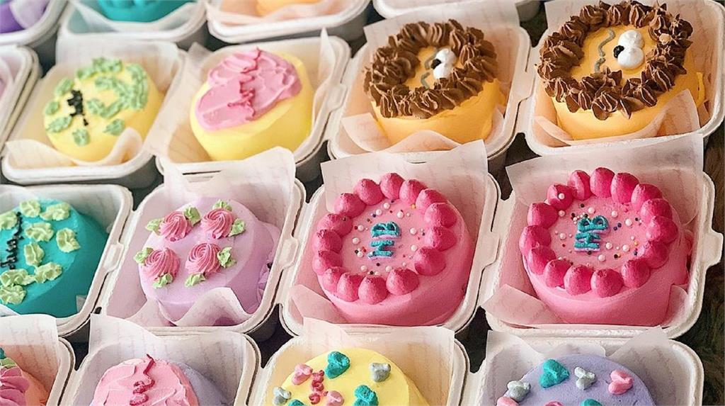 南韓和日本最近流行起「便當蛋糕」。圖／翻攝自Instagram @ sugarcandymy