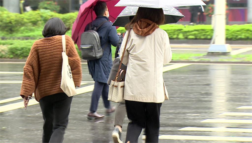 今轉濕冷，北部、東部有雨。圖／台視新聞（資料畫面）