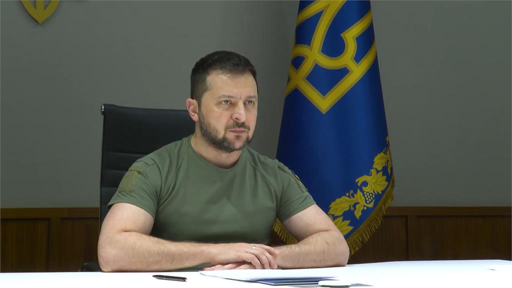澤倫斯基。圖／烏克蘭總統辦公室（資料畫面）
