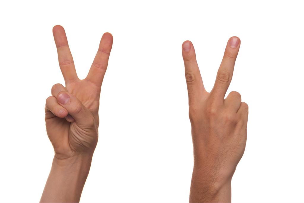 V字型手勢。圖／翻攝自Pixabay@niekverlaan