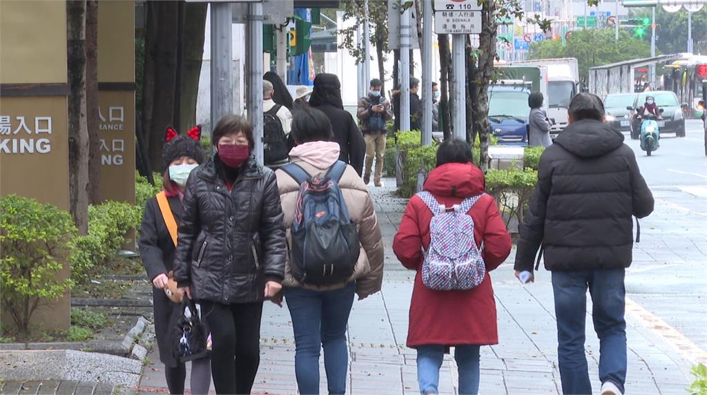 東北季風發威，台灣本島大部分平地氣象站都是入冬以來的最低溫。圖／台視新聞（資料畫面）