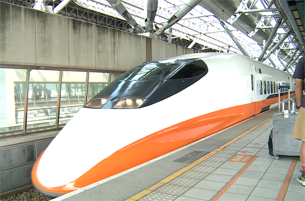 高鐵新竹站因道岔訊號異常，導致列車延誤。圖／台視新聞（資料畫面）