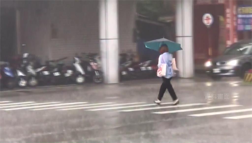 基隆北海岸及台北、台中、南投、花蓮山區有局部大雨發生的機率。圖／台視新聞（資料畫面）