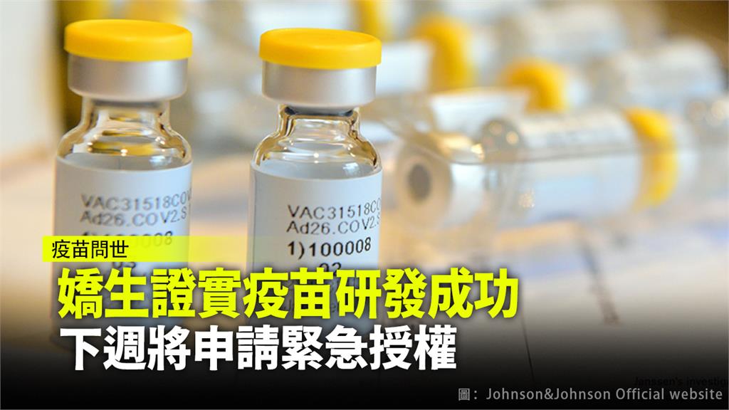 美國嬌生宣布已完成新冠疫苗第3階段臨床試驗。圖：翻攝自嬌生官網