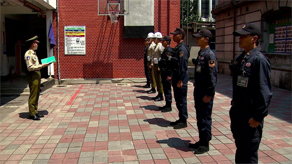 總統府211營憲兵御林鐵衛軍。圖：台視新聞 