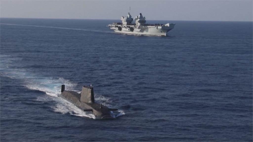 美英澳成立AUKUS聯盟，為澳洲發展核動力潛艦。圖：AP
