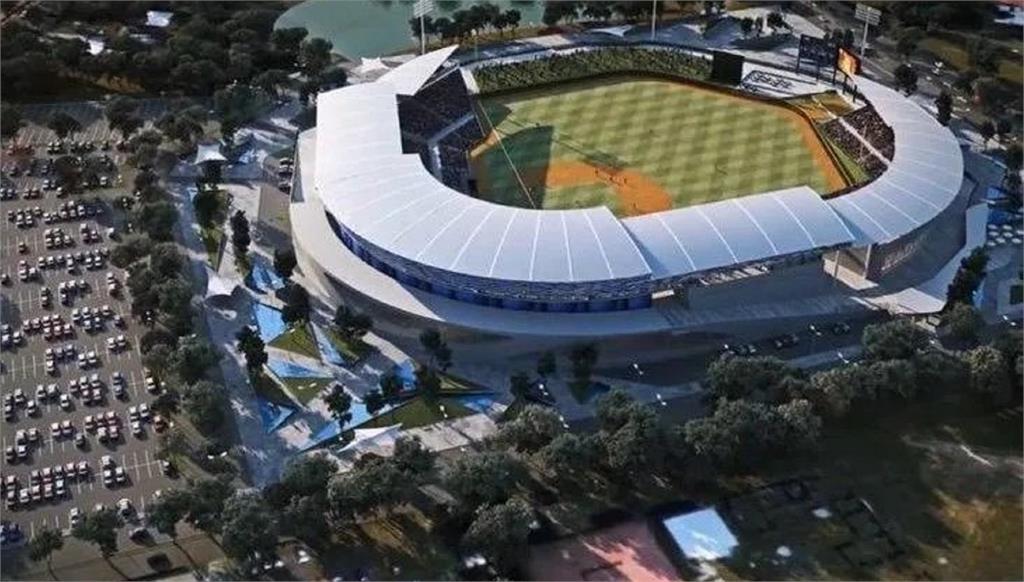 台灣曾金援9億幫助尼加拉瓜蓋棒球場。圖／外交部提供