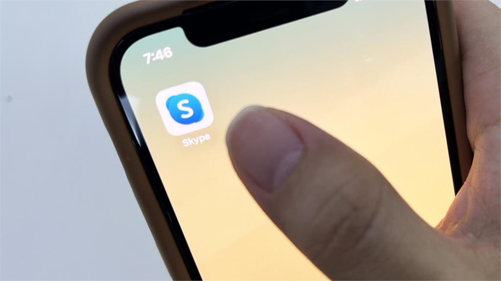 視訊通話軟體Skype於5/5結束服務。圖／台視新聞