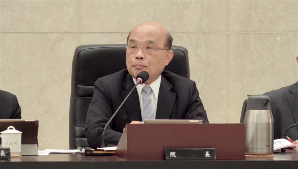 行政院長蘇貞昌針對台電再度停電對國民致歉。圖／台視新聞（資料照）