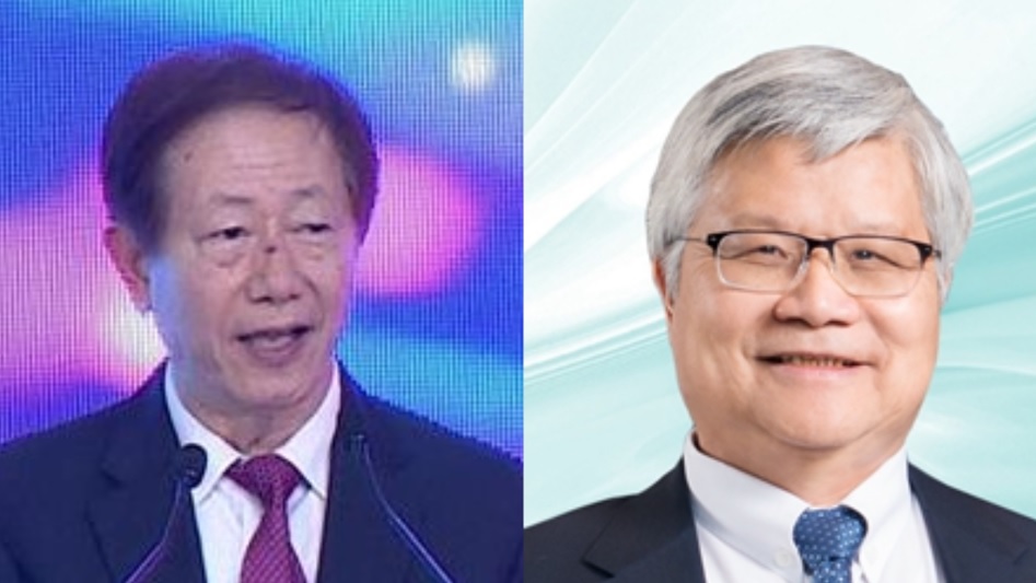 台積電董事長劉德音（左）明年退休，將由魏哲家（右）接任。圖／台視新聞（資料畫面）、翻攝自工業技術研究院官網