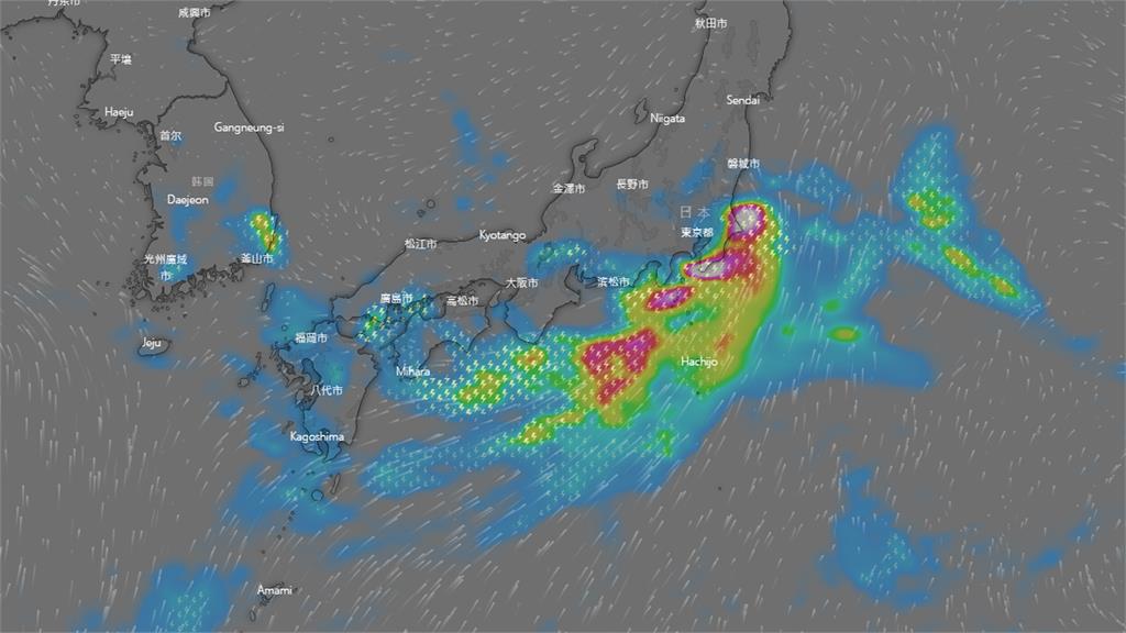 颱風「艾利」登陸日本！ 九州、四國掀強風豪雨