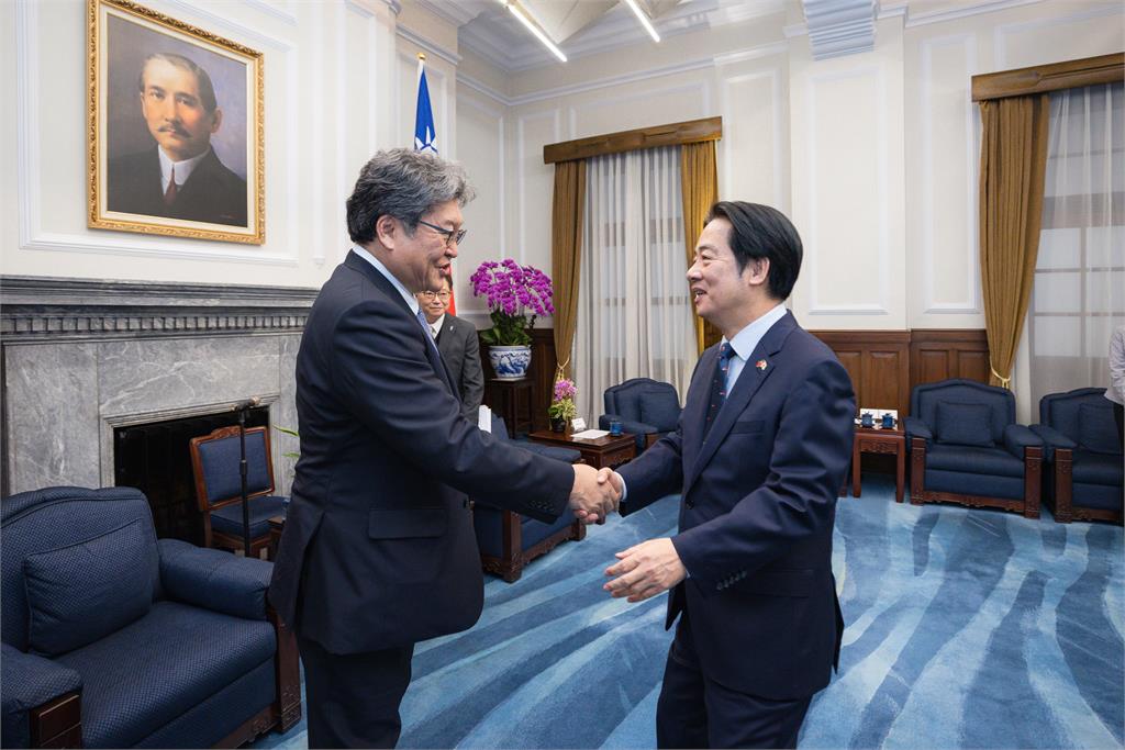 賴清德接見自民黨代理幹事長 感謝高市首相重視台海、盼持續深化合作