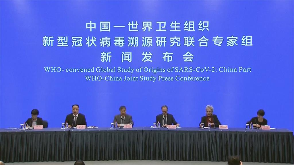 世衛組織跟中國的聯合專家小組，2月9號召開國際記者會。圖：AP