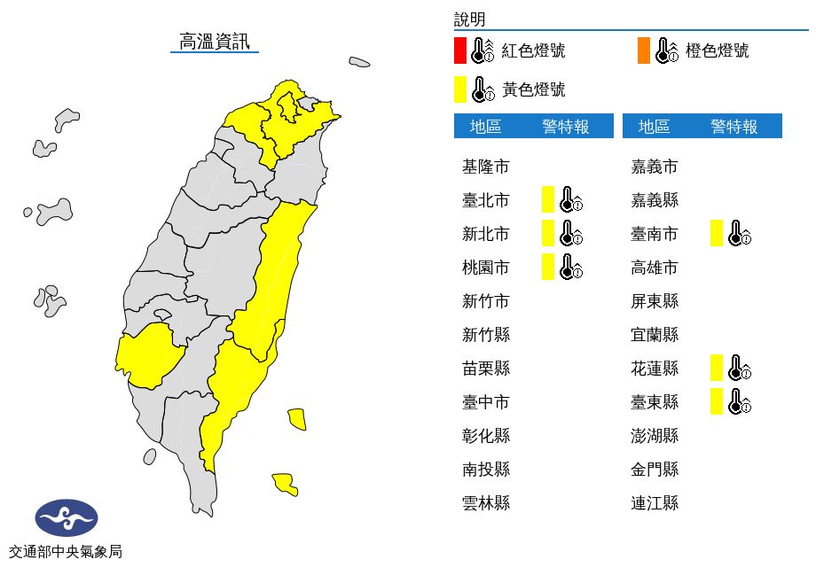 6縣市高溫飆36度！鋒面接近 西半部越晚雨越大