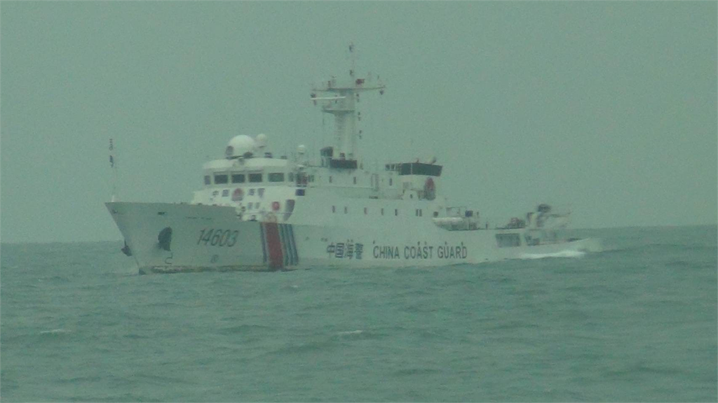 中國海警船闖金門禁限水域！海巡署派艦艇驅離 提「四不」堅定執法
