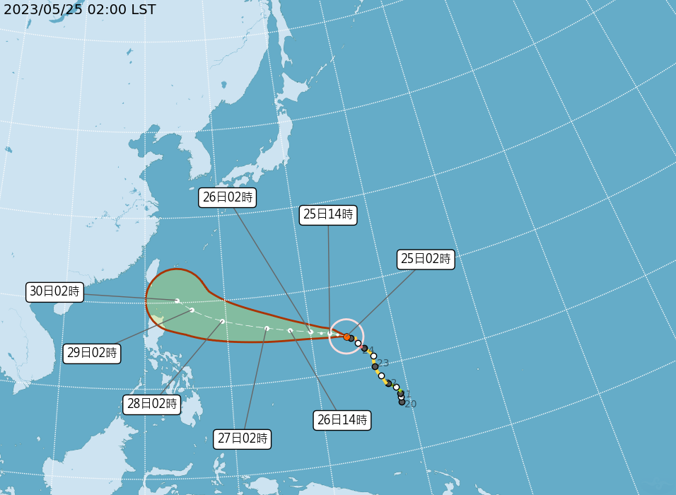 瑪娃通過關島「颱風眼再度清晰」 專家：準備重返強颱