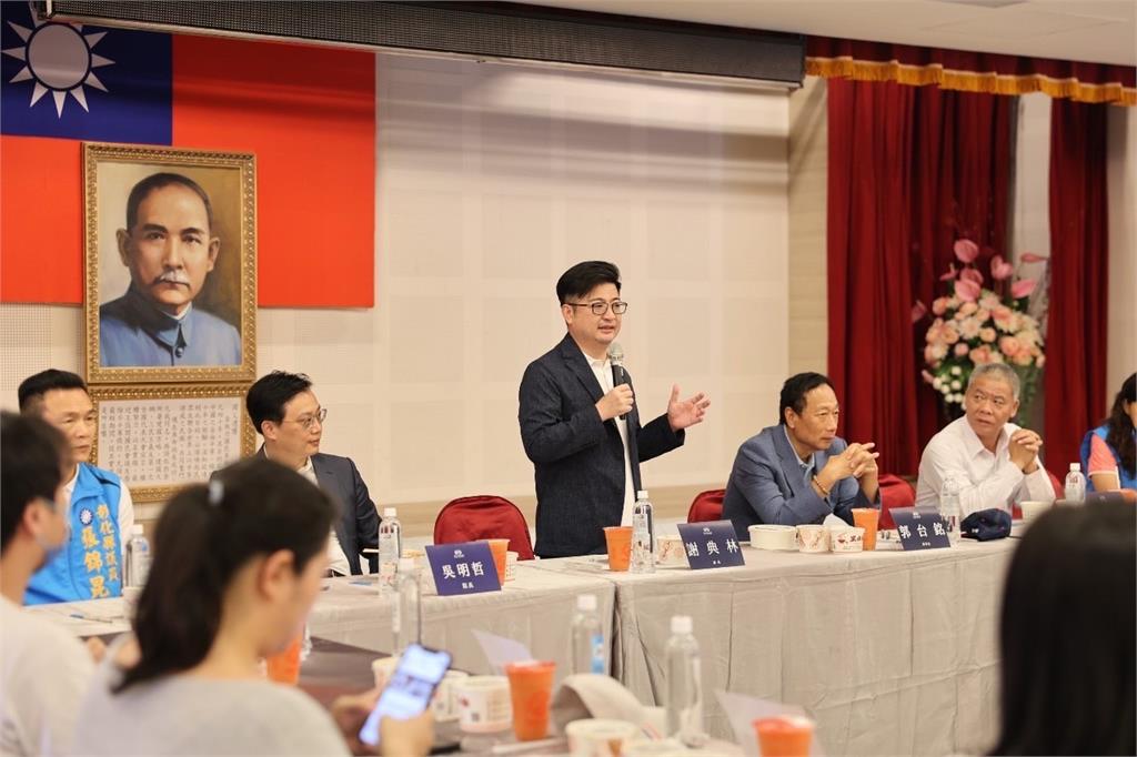 郭台銘南下拜會！ 議長謝典林：彰化需要懂產業的人來帶領