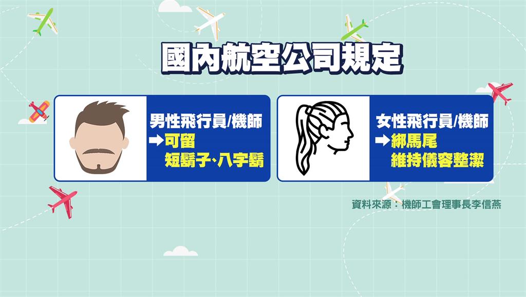 機師不能留鬍子？ 外媒：關鍵時刻恐危及生命